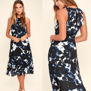 Olive + Oak Maddie Middie Chiffon Dress